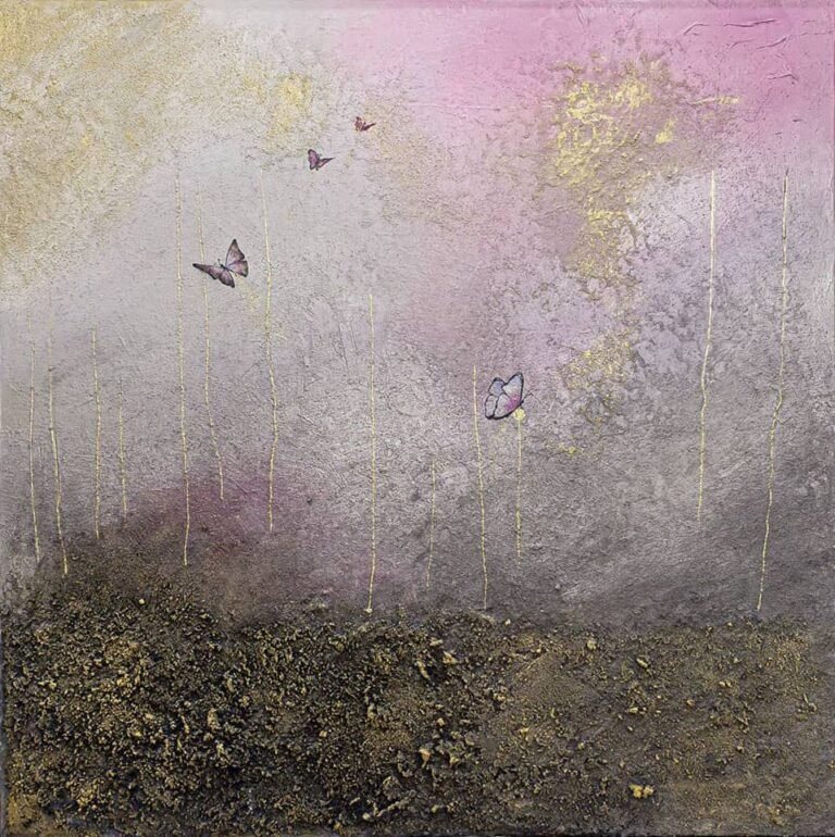 Alia Salameh – Laute Stille (Gemälde)